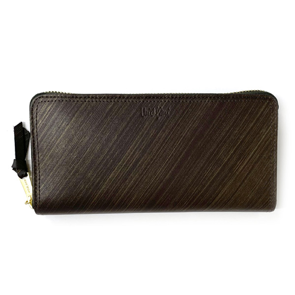 MICHEL KLEIN 長財布 レディース 牛革 オリーブ 2007-OLIVE 長財布 メンズ 折り財布 50代 40代 プレゼント メンズ財布 本革