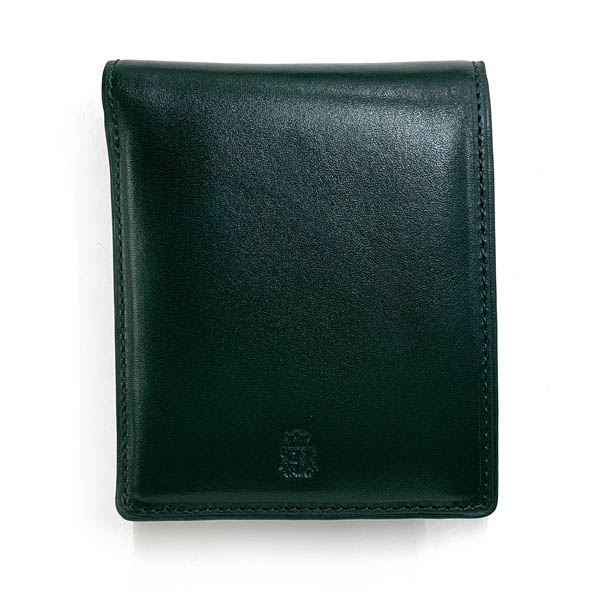☆美品☆ 【ヘルツ】 折財布 レザー 二つ折り 深緑 メンズ ブランド 楽天市場】＼クーポンでOFF!／ 財布 メンズ 二つ折り カードが