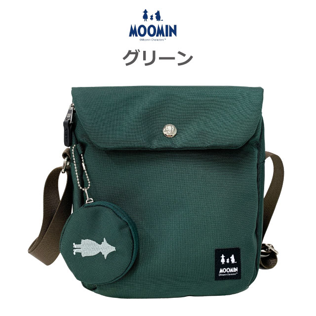 美品　ショルダー　バッグ　黒　ブラック　MOOMIN　ムーミン MOOMIN ショルダーバッグ バッグ 「MOOMIN」(ムーミン