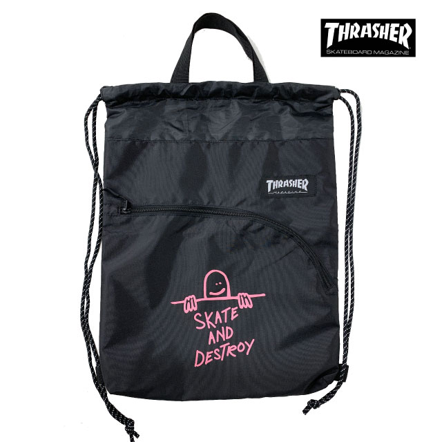 THRASHER（スラッシャー） ゴンズ ナップサック 子供 大人