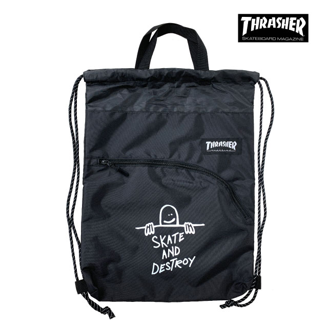 THRASHER（スラッシャー） ゴンズ ナップサック 子供 大人