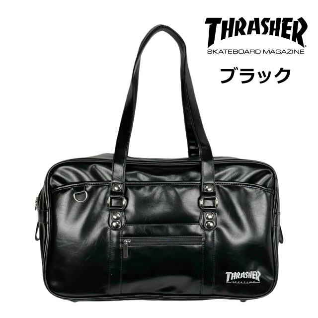 THRASHER（スラッシャー） スクールバッグ 合皮 男子 スクールバック