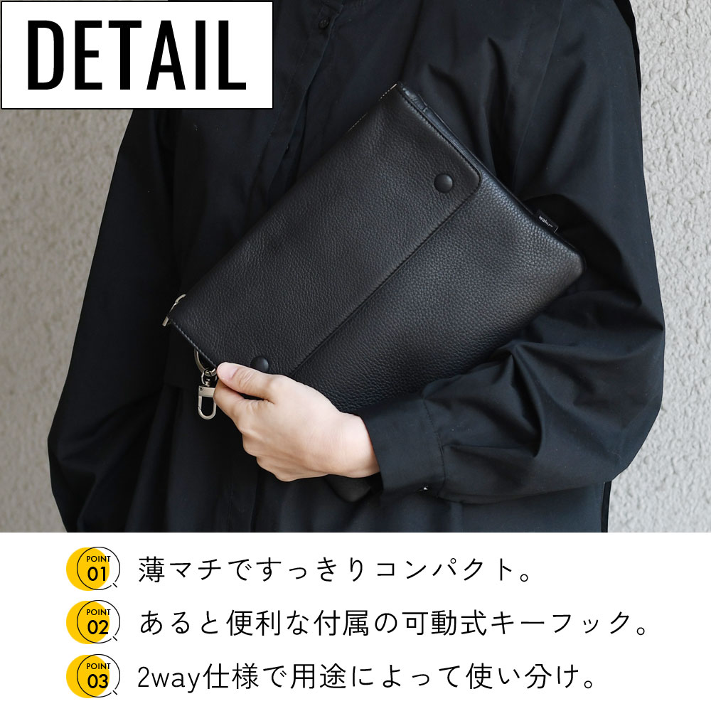 waku ショルダーバッグ 本革 レディース WAKU ワク 2way