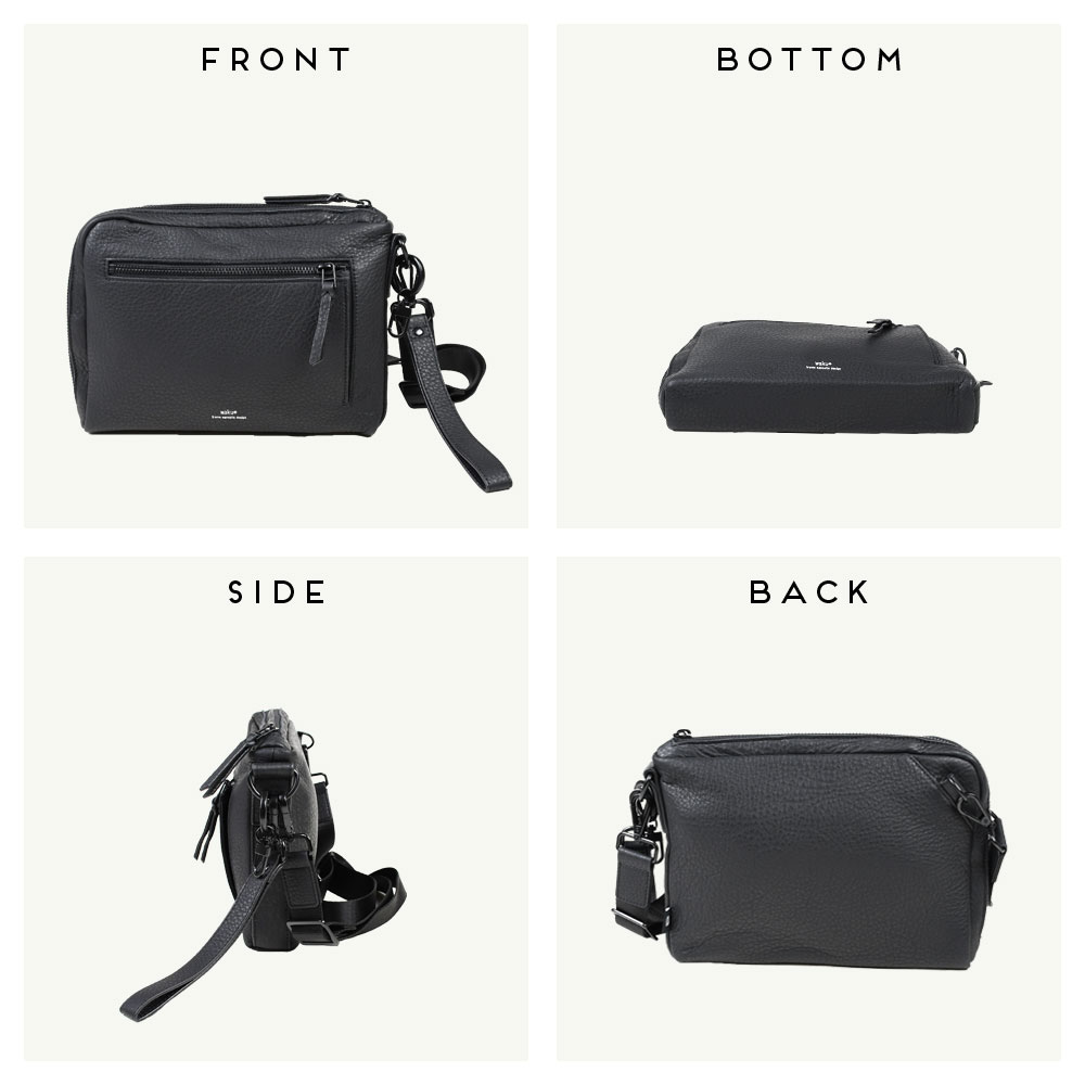 SHOULDER / BLACK – VAKT.