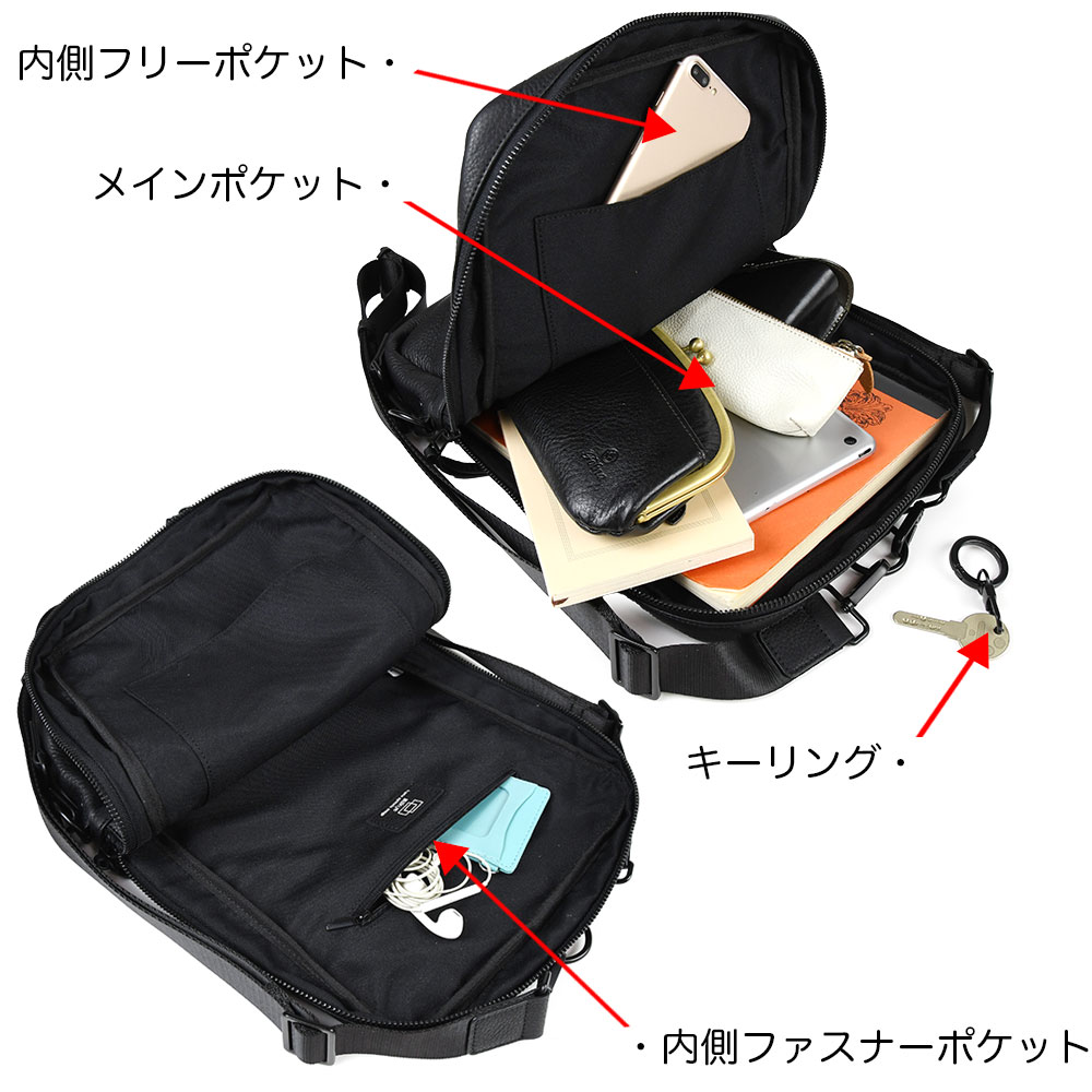 スケールモデル 新作 waku 2way 縦型 ボディバッグ バックパック リュックサック A4 アクセサリー