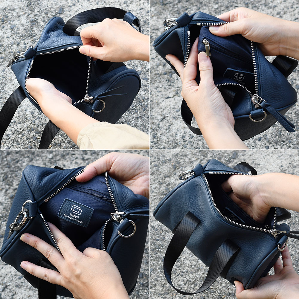 waku（ワク） ボストンバッグ Sサイズ 2wayバッグ ショルダーバッグ