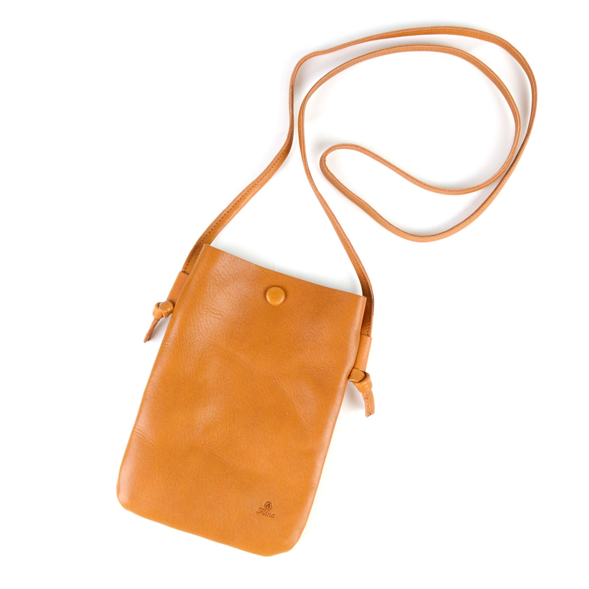 Folna スマホショルダー カード収納 日本製 本革 レディース