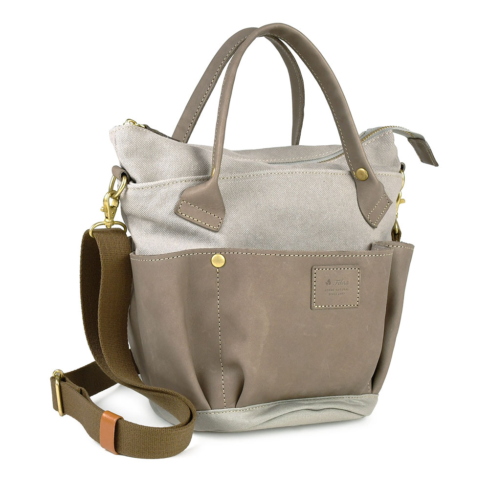 Folna バケツ型ショルダーバッグ ガーデンバッグ 2Wayバッグ