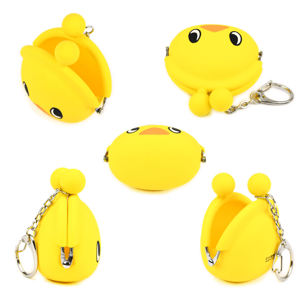 キーホルダー シリコン がま口 小銭入れ ひよこちゃん POCHI BABY ひよこちゃん ポチベビー p+g design 小物入れ レディース