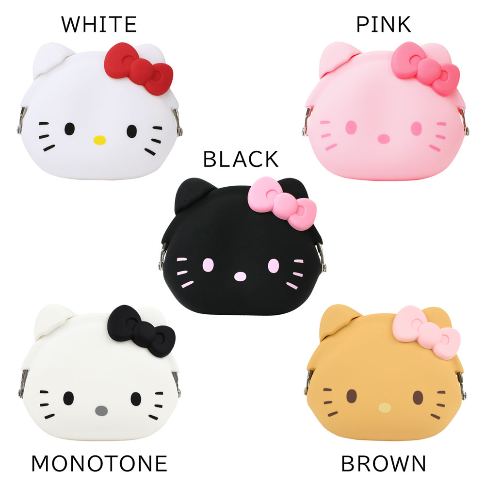 p+g design キティちゃん 小銭入れ コインケース シリコン がま口 mimi