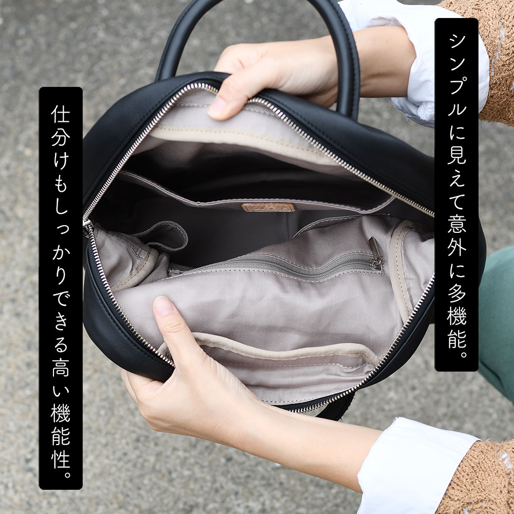 ikot（イコット） A4サイズ ボストンバッグ ユニセックス 2Wayバッグ