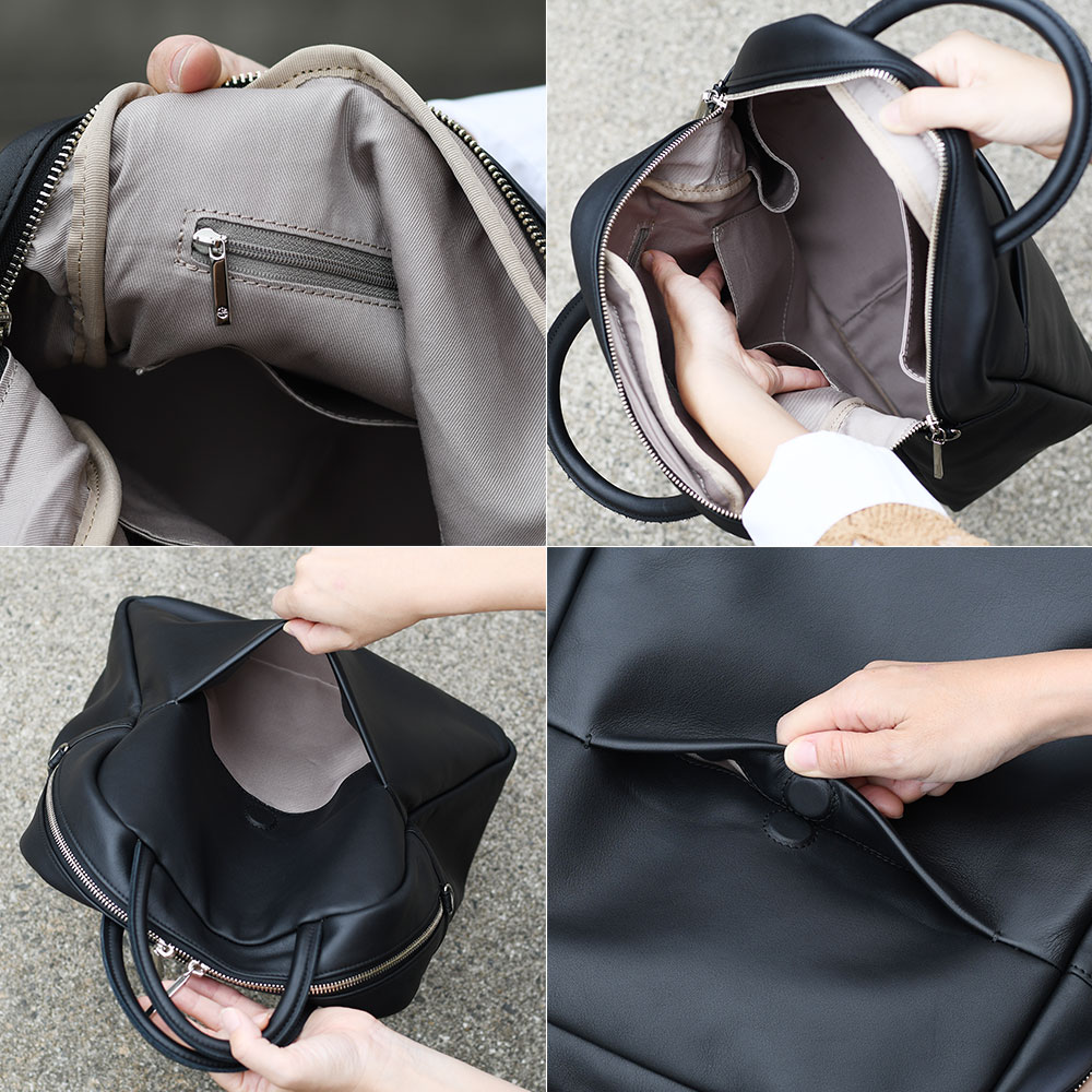 ikot（イコット） A4サイズ ボストンバッグ ユニセックス 2Wayバッグ