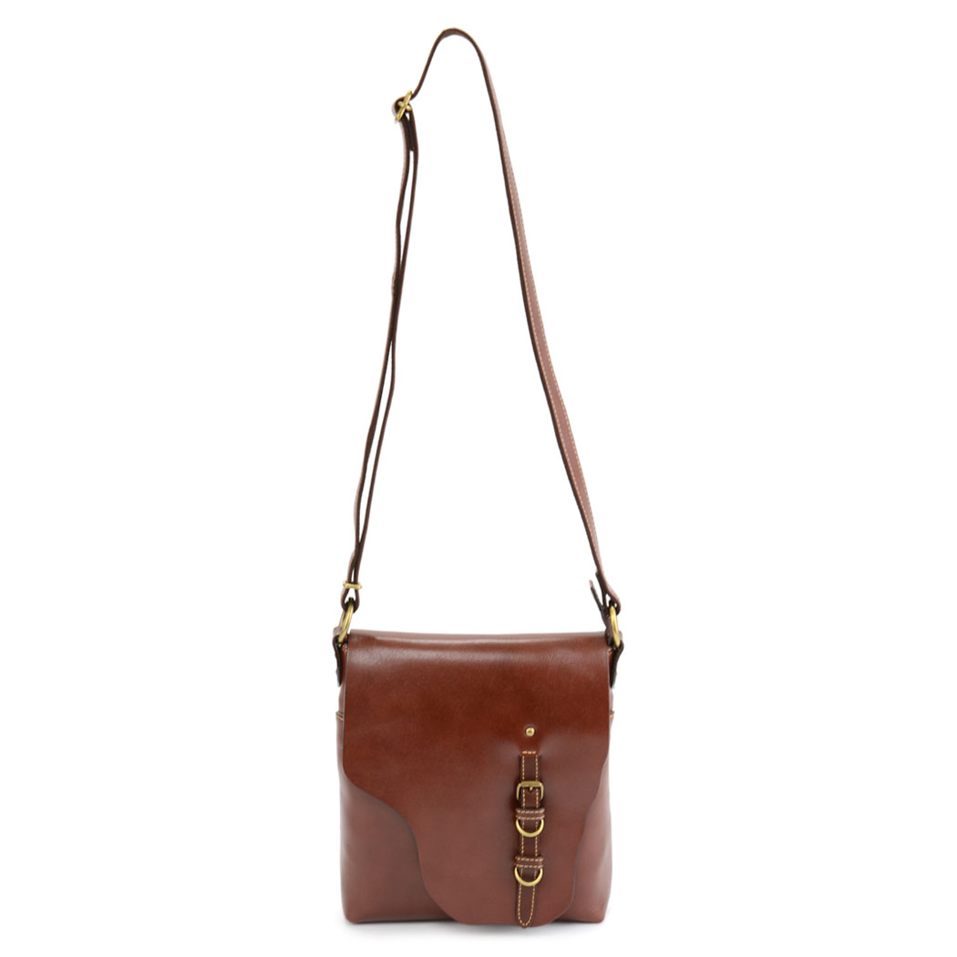 ショルダーバッグ コンパクト レディース 姫路レザー 角底 本革