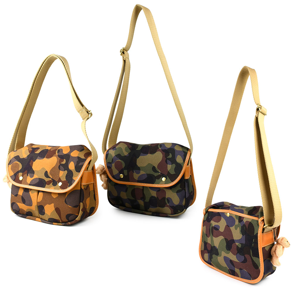 Vanilla Bear バニラベア フラップショルダーバッグ レディース B5 A5