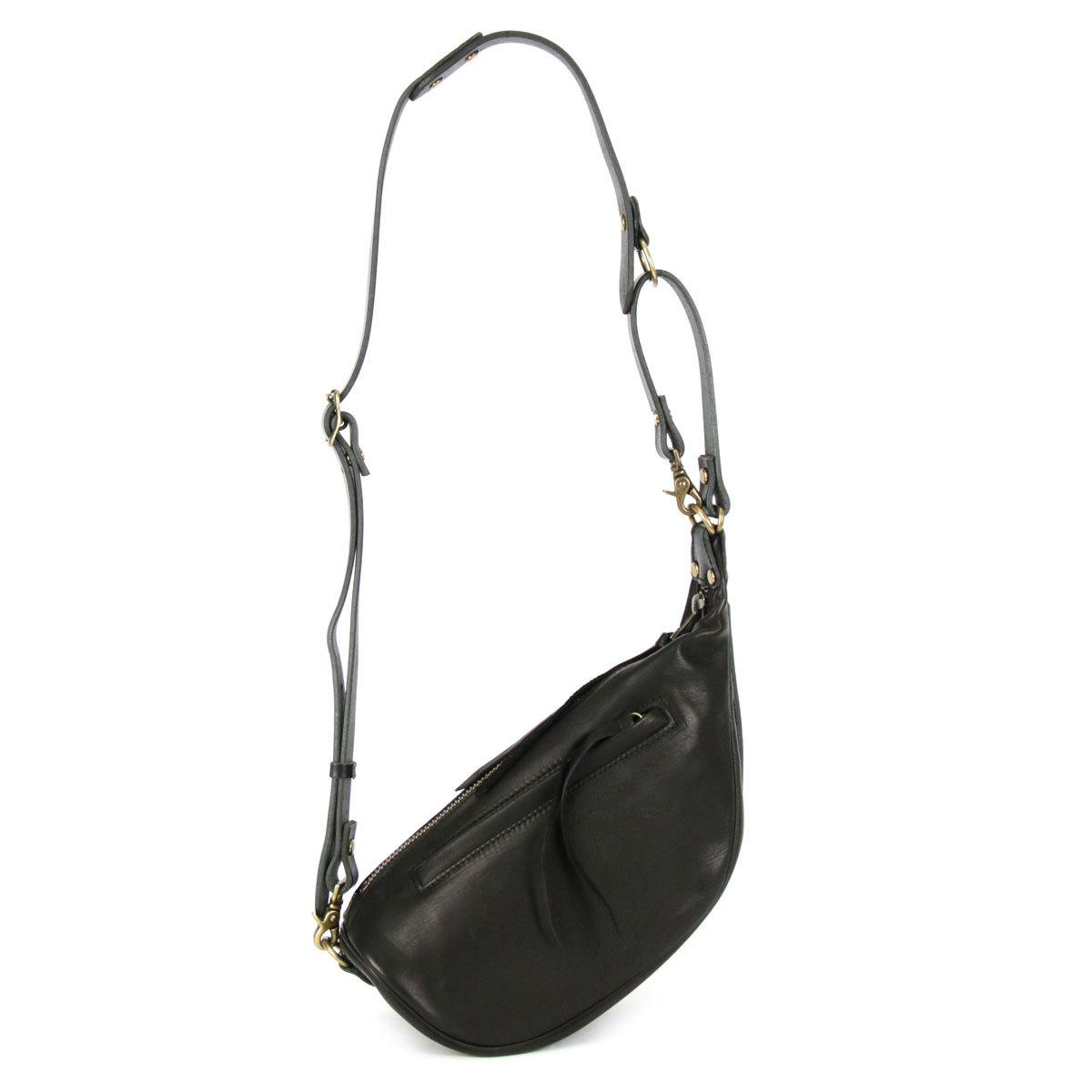 LessDesign レスデザイン 馬革 2wayショルダーバッグ クラッチバッグ