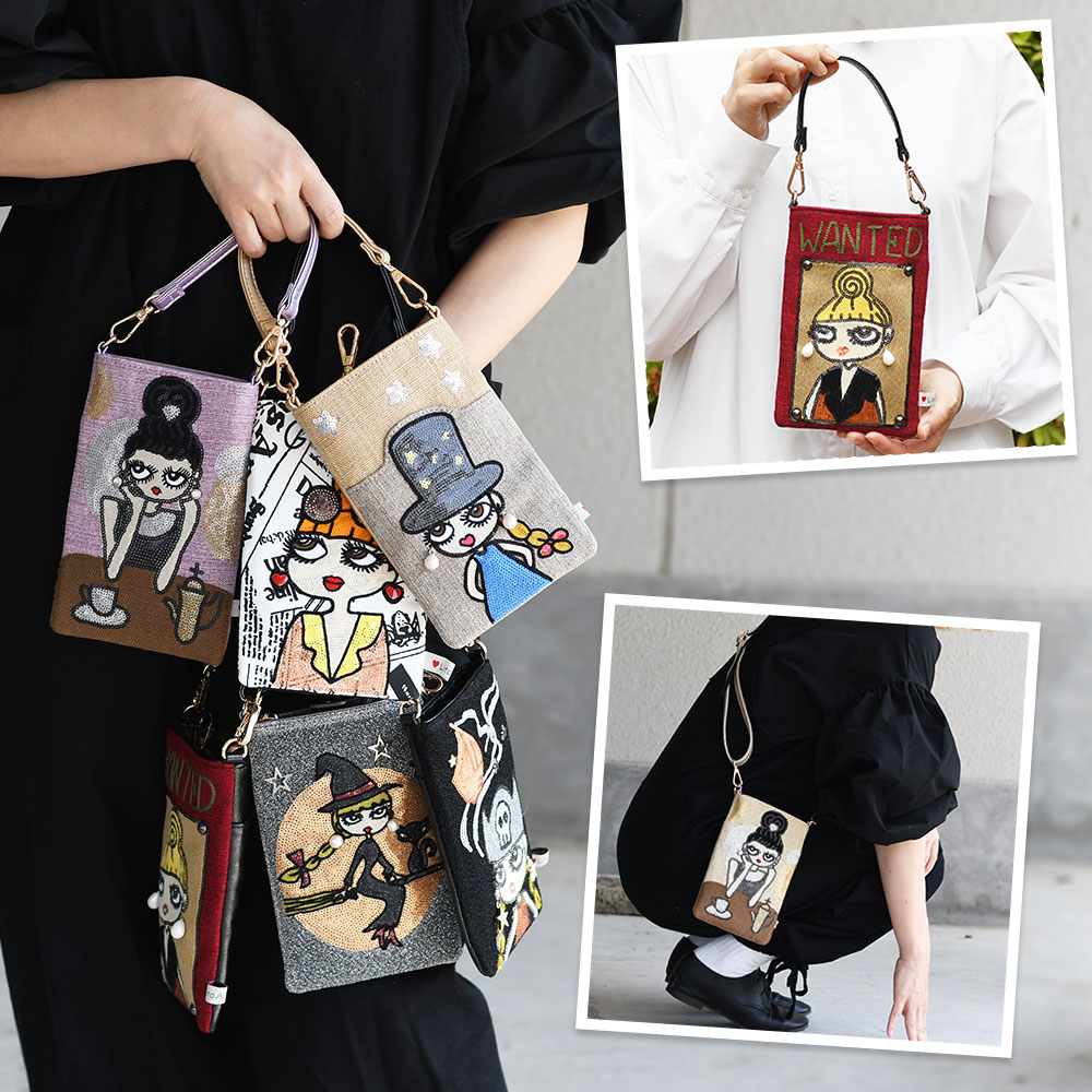 スマホショルダーバッグ スマホポシェット リタちゃん リタアーティ