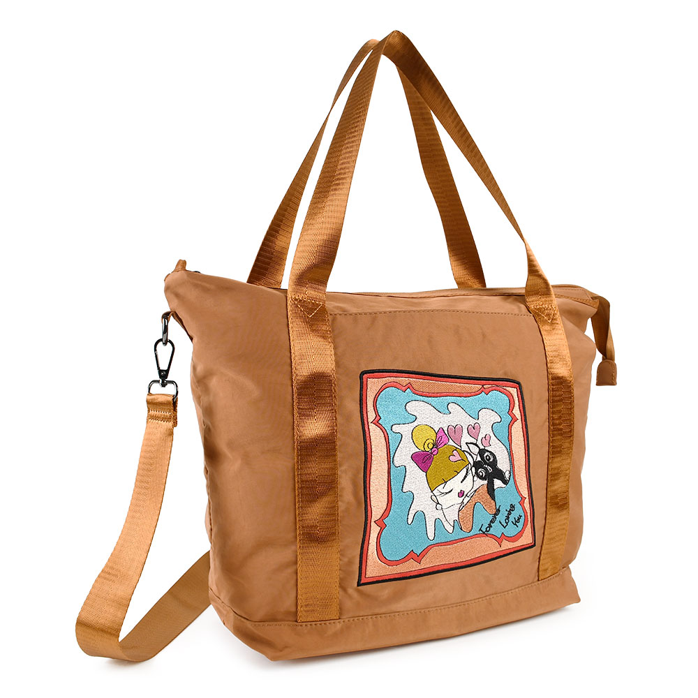 広マチ 角底 ショルダーバッグ トートバッグ A4サイズ対応 リタちゃん リタアーティ Lita Aaty Lyre ライル 女の子 刺繍 キュート レディース 女性用_3
