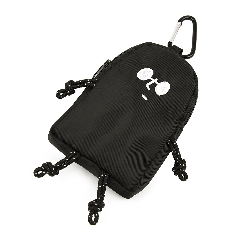 カラビナ付きファスナーミニポーチ SMILER スマイラー 小銭入れ Pouch