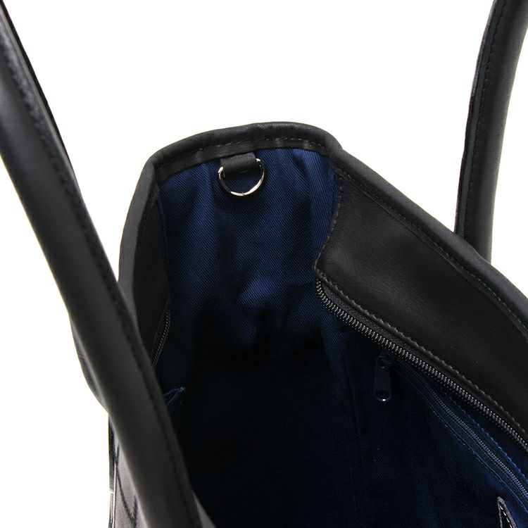 トートバッグ TRION 縦型 DPC250 BLACK/ブラック グローブレザー PANEL