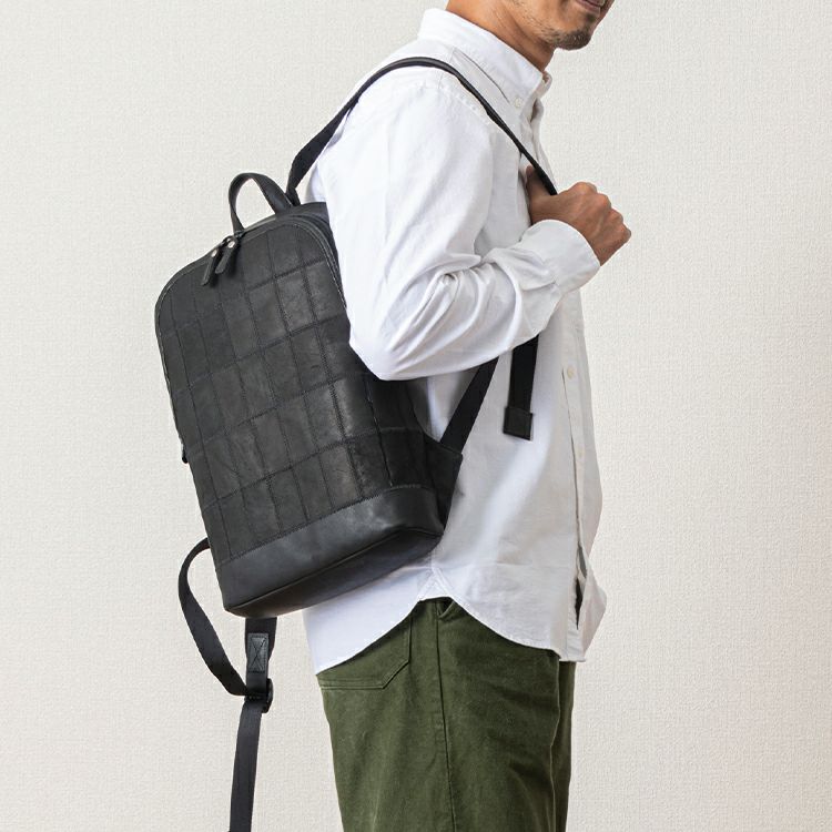 TRION（トライオン） リュックサック レザーリュック DPC261 BLACK