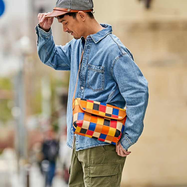 TRION（トライオン） ショルダーバッグ ミニショルダー DPC271M MULTI