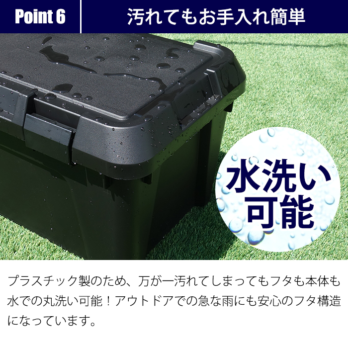 2個セット特価) 収納ボックス 幅80cm（送料無料）160-A7 アウトドア