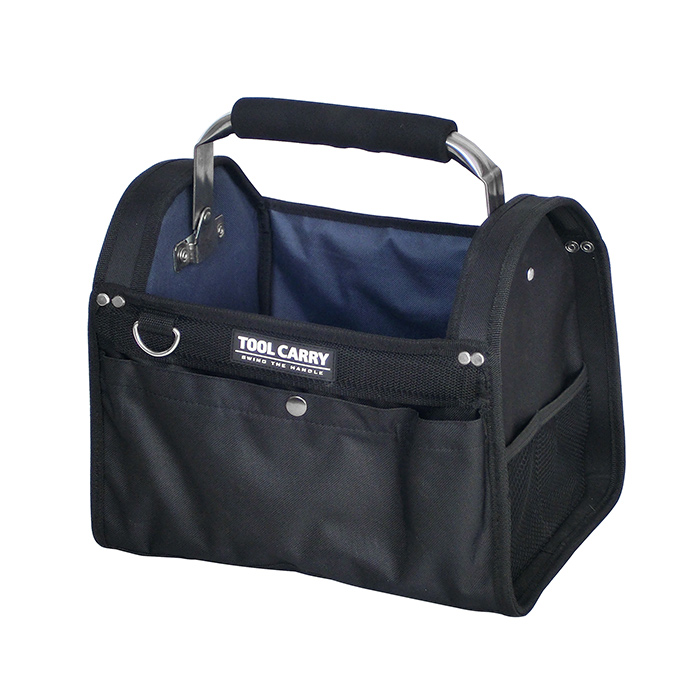 ツールバッグ 工具バッグ 幅33cm ツールキャリー TC-330 ブラック 黒 工具袋 道具袋 工具収納 ハンドル付き 100-A61 | JEJアステージ | 01
