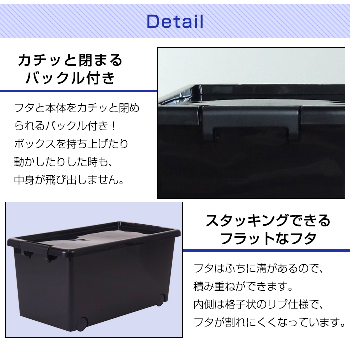 JEJアステージ 衣装ケース 衣類収納ボックス 幅39cm 奥行74cm 高さ35cm