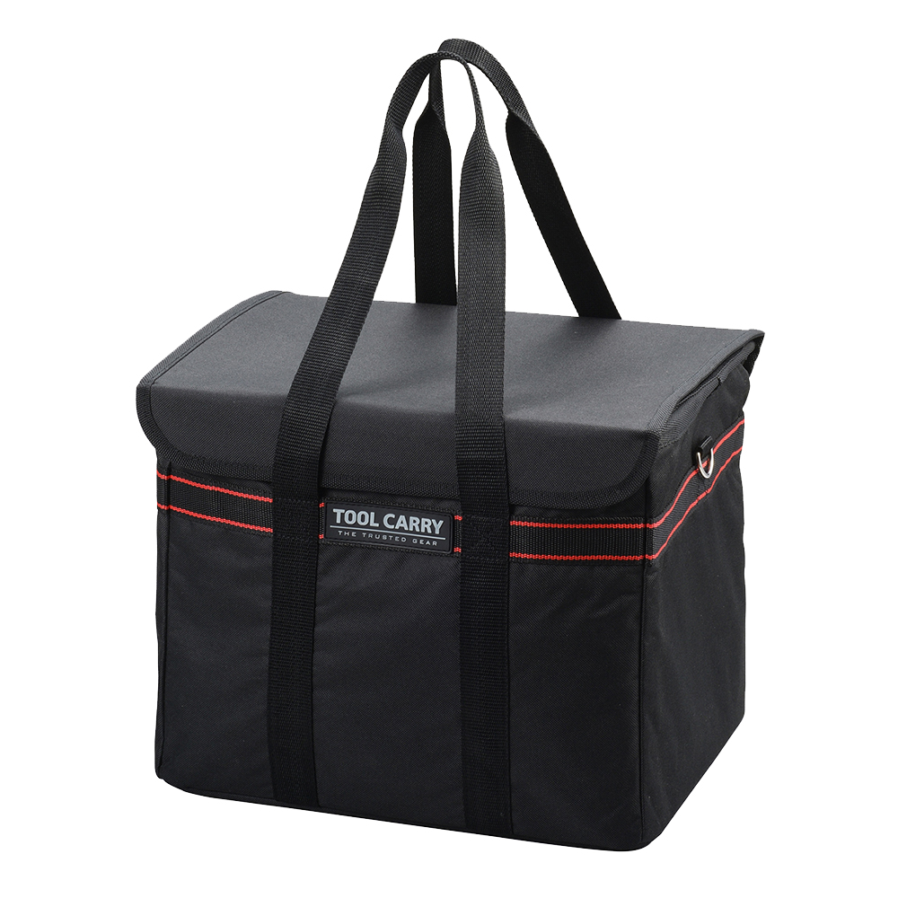 工具箱 工具バッグ 幅26cm 幅34cm ツールキャリーボックス TCB-260 TCB-340 黒 ブラック 手提げ収納 工具収納 DIY収納 スプレー缶収納 | JEJアステージ | 02