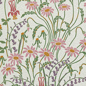 輸入壁紙 イギリス 花柄 フラワー ボタニカル かわいい おしゃれ クロス 不織布 1838 WALLCOVERINGS（52cm巾×10m巻）2412-178-03 2412-178-04 2412-178-05 | TECIDO | 03