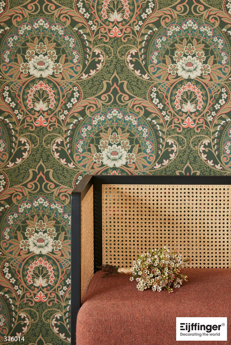 TECIDO（テシード） 輸入壁紙 クロス オランダ アラベスク ダマスク