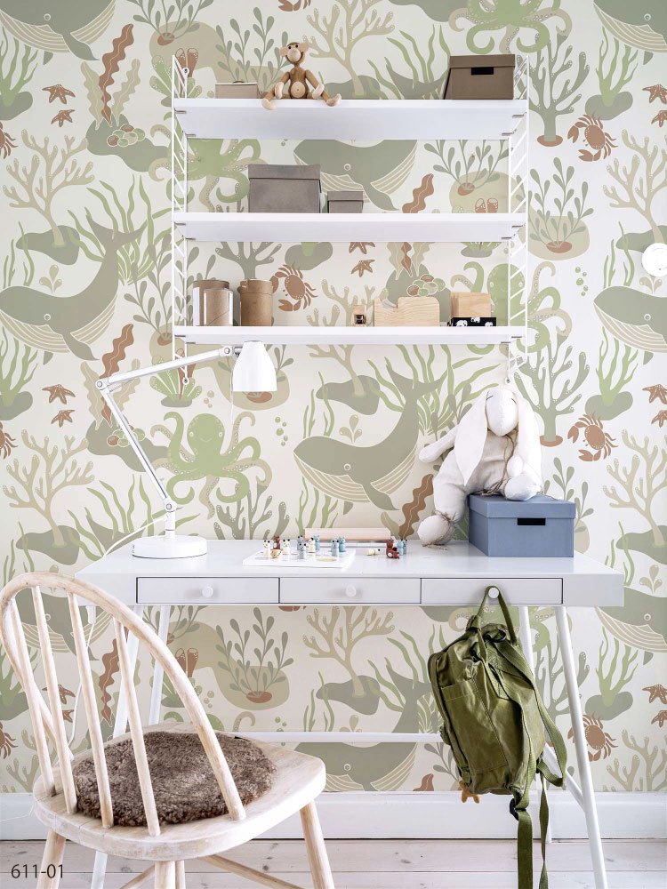 TECIDO（テシード） 輸入壁紙 スウェーデン 海外 クロス アニマル 動物