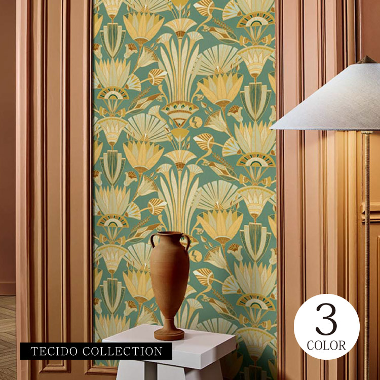 TECIDO（テシード） 輸入壁紙 フランス 海外 クロス 草木 ボタニカル