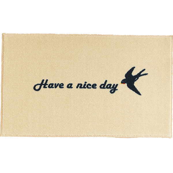 Collection kahou 玄関マット 洗える 防滑加工 吸水加工 45×75 クリーンテックス CD00001 CD00003 CD00004 日本製 ナチュラル 小さめ | クリーンテックス・ジャパン | 01