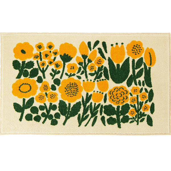 Kobe Muoto 玄関マット 洗える 防滑加工 吸水加工 45×75 クリーンテックス CE00001 CE00002 CE00003 CE00004 CE00005 CE00006 CE00008 日本製 花柄 北欧 | クリーンテックス・ジャパン | 03