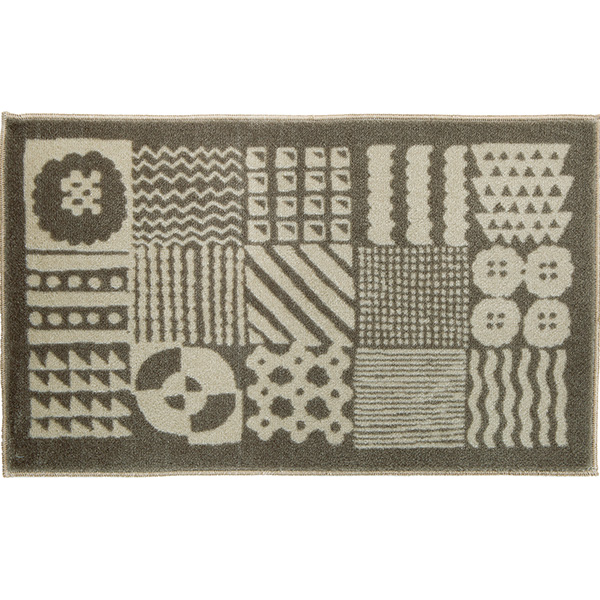Kobe Muoto 玄関マット 洗える 防滑加工 吸水加工 45×75 クリーンテックス CE00001 CE00002 CE00003 CE00004 CE00005 CE00006 CE00008 日本製 花柄 北欧 | クリーンテックス・ジャパン | 04