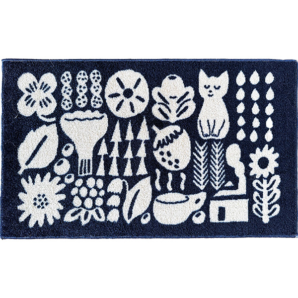 Eri Shimatsuka 玄関マット 洗える 防滑加工 吸水加工 45×75 クリーンテックス CM00006 CM00007 CM00008 CM00009 CM00012 CM00013 CM00014 日本製 北欧 小さめ | クリーンテックス・ジャパン | 01
