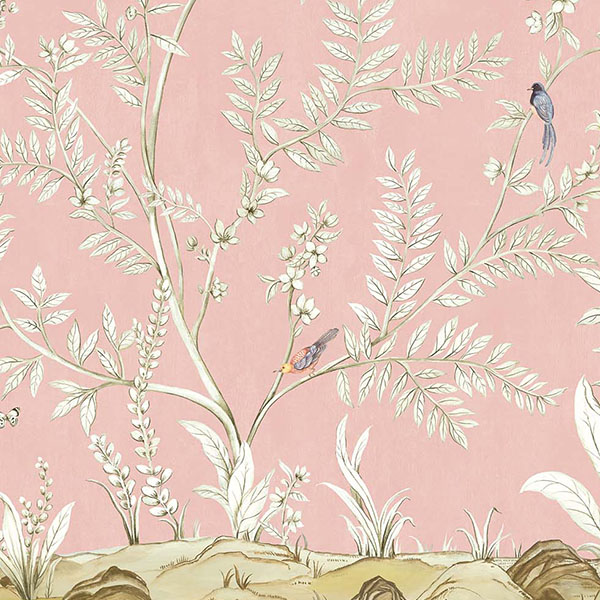 TECIDO（テシード） 輸入壁紙 アメリカ 海外 草木 ボタニカル 花 葉 鳥