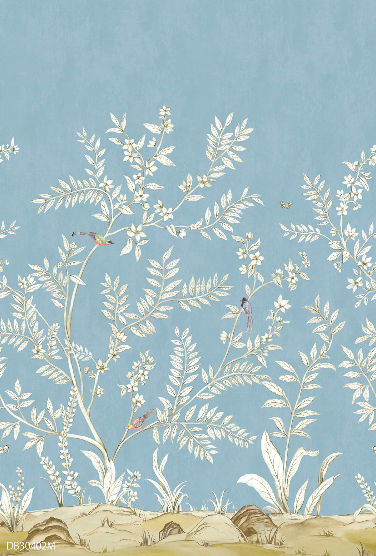 TECIDO（テシード） 輸入壁紙 アメリカ 海外 草木 ボタニカル 花 葉 鳥