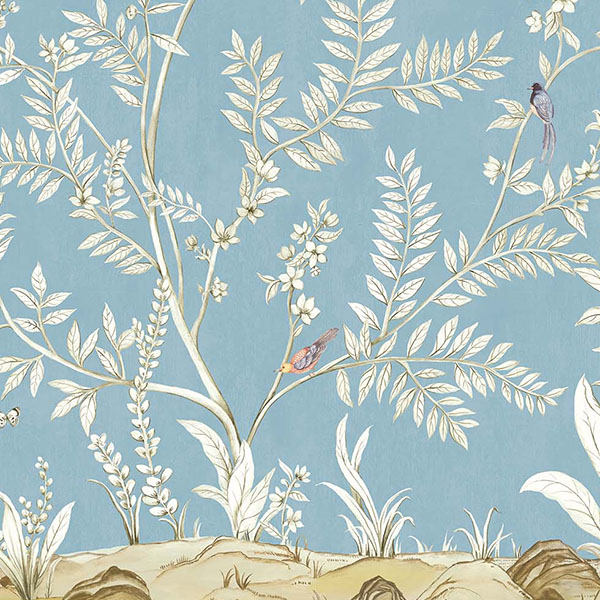 TECIDO（テシード） 輸入壁紙 アメリカ 海外 草木 ボタニカル 花 葉 鳥