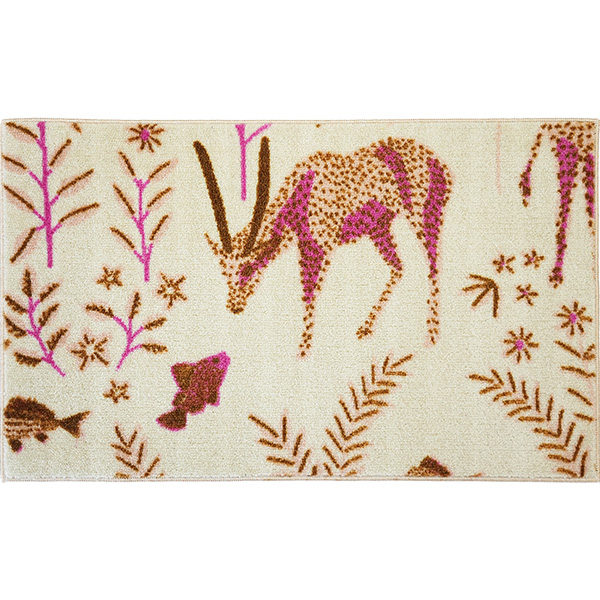 mumea 玄関マット 洗える 防滑加工 吸水加工 45×75 クリーンテックス DZ00001 DZ00002 DZ00003 日本製 ノスタルジック 花柄 小さめ | クリーンテックス・ジャパン | 02