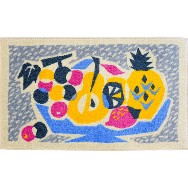 DAY STARTER 玄関マット 洗える 防滑加工 吸水加工 45×75 クリーンテックス EA00001 EA00002 EA00003 日本製 レトロポップ 楽器柄 小さめ | クリーンテックス・ジャパン | 03