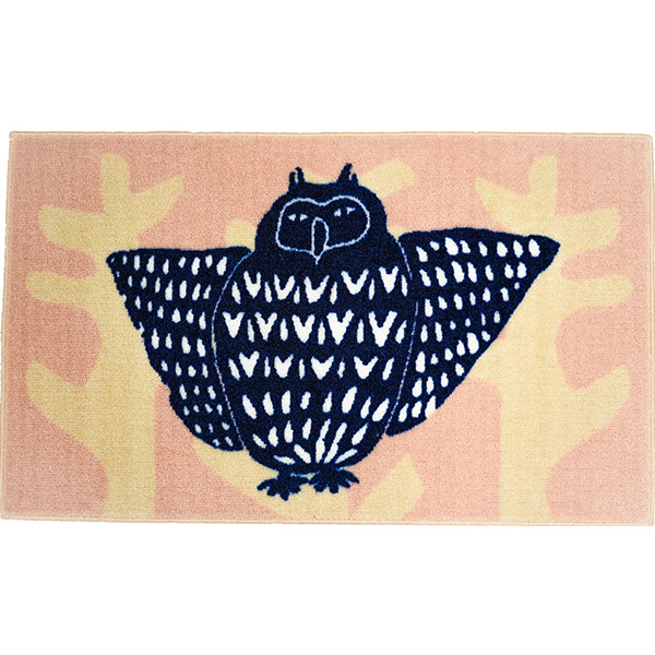 emoemo 玄関マット 洗える 防滑加工 吸水加工 45×75 クリーンテックス EC00001 EC00002 EC00003 EC00004 EC00005 EC00006 日本製 動物 ビビッド 小さめ | クリーンテックス・ジャパン | 02