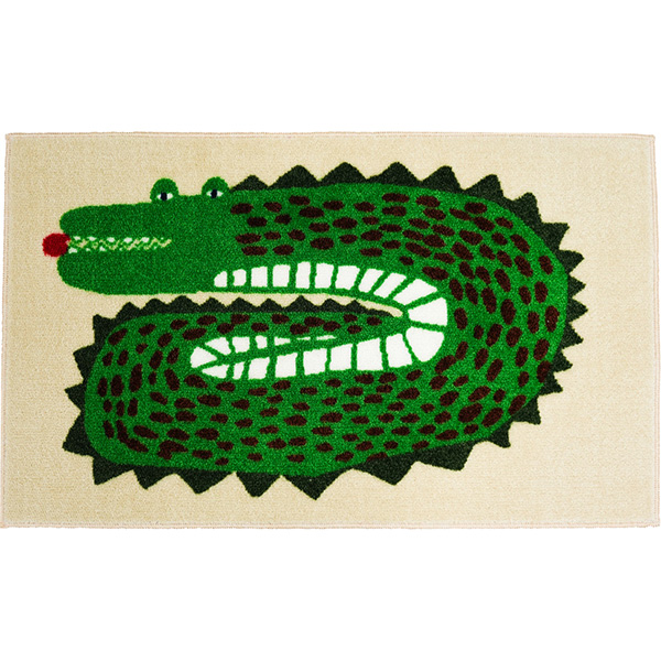 emoemo 玄関マット 洗える 防滑加工 吸水加工 45×75 クリーンテックス EC00001 EC00002 EC00003 EC00004 EC00005 EC00006 日本製 動物 ビビッド 小さめ | クリーンテックス・ジャパン | 05