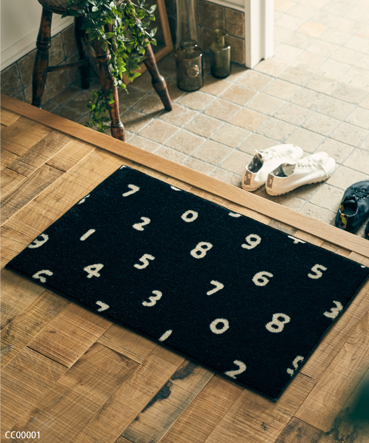 SOU・SOU ソウソウ 玄関マット 洗える 防滑加工 吸水加工 45×75 クリーンテックス CC00001 CC00006 CC00007 CC00011 CC00016 日本製 和風 小さめ | クリーンテックス・ジャパン | 09