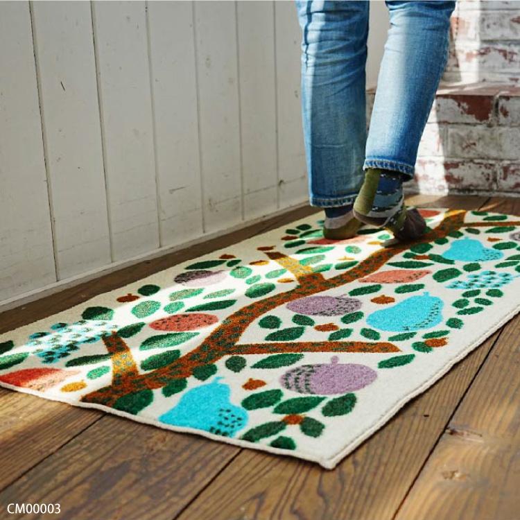 Eri Shimatsuka 玄関マット 洗える 防滑加工 吸水加工 110×60 クリーンテックス CM00002 CM00003 日本製 北欧 デザイン 大きめ | クリーンテックス・ジャパン | 09