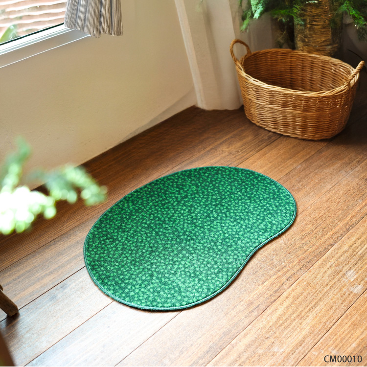 Eri Shimatsuka 玄関マット 洗える 防滑加工 吸水加工 47.5×70 クリーンテックス CM00010 CM00011 日本製 北欧 ドット 小さめ 変形ラグ | クリーンテックス・ジャパン | 06