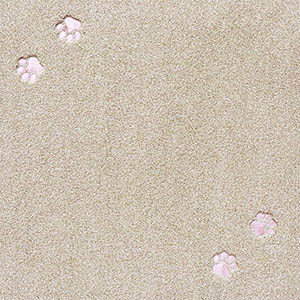 【新レビュー特典】ラグタス タイルラグ てくてく肉球 約50×50cm 全10色  ペット対応 タイルカーペット ラグ 吸着式 ズレない 肉球 丸洗い可能 全10色 |  | 08