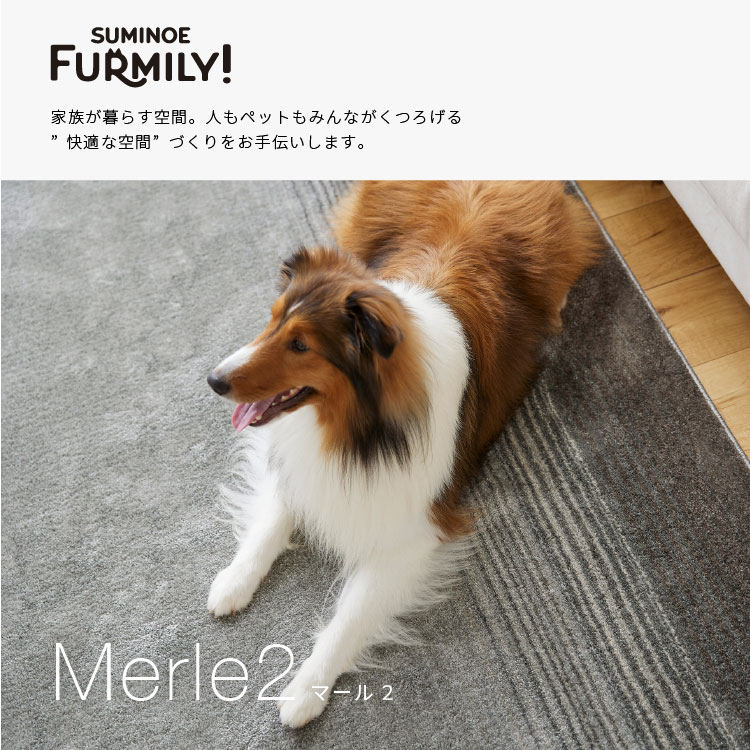 スミノエ ラグ マール2 Mサイズ ペット向け 防ダニ ホットカーペット