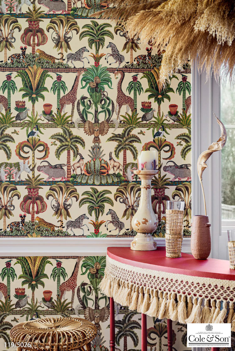 TECIDO（テシード） 輸入壁紙 クロス イギリス アニマル 動物